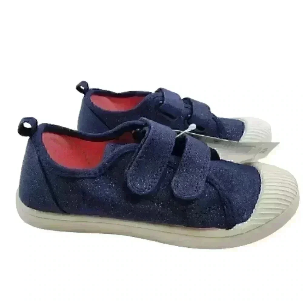 Cat & Jack Blue/White Toddler Girls Sneakers Sz 11